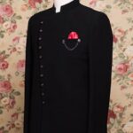 Black Cross Prince Coat For Wedding