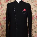 Black Cross Prince Coat For Wedding
