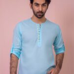 Sky Blue Cotton Shirt