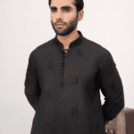 Black Embroidered Kurta & Trouser (Bunch)
