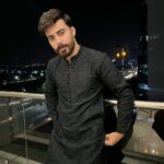 Luxurious Black Embroidered Kurta & Trouser Set for Weddings