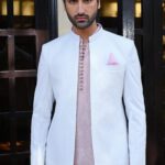 White Front Open Prince Coat for Weddings